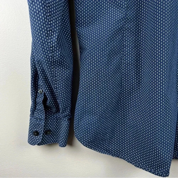 π Expressβ Medium Slim Fit Medium 15-15.5β, Navy Design - Picture 10 of 13